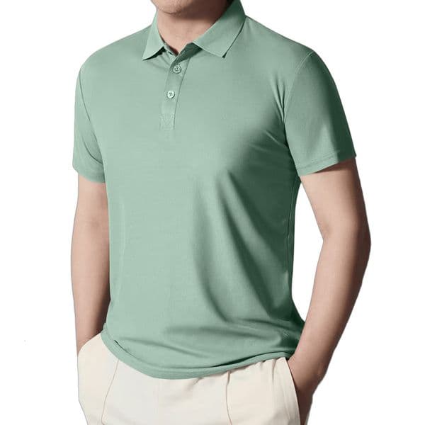 American Shortsleeved Polo Shirt Summer Style Casual Polo Designer T-shirt Collar Designer Hoodie Solid Color Youth Men Quickdrying Business