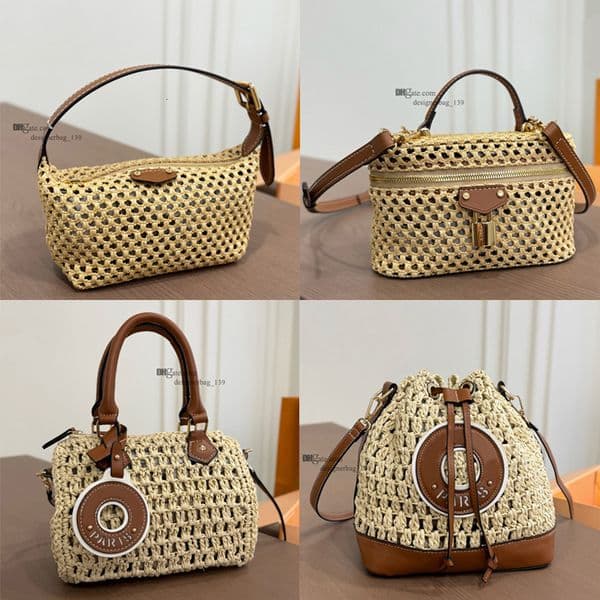 Designer bags bags straw bag luxury women bags shoulder bag handbags makeup bag Beach Bag fashion straw weave shoulder crossbody bags