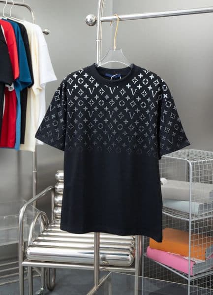 Mens T-shirt designer luxury brand short sleeved Shirt high-end high-quality mens letter pattern cotton shirt couple top