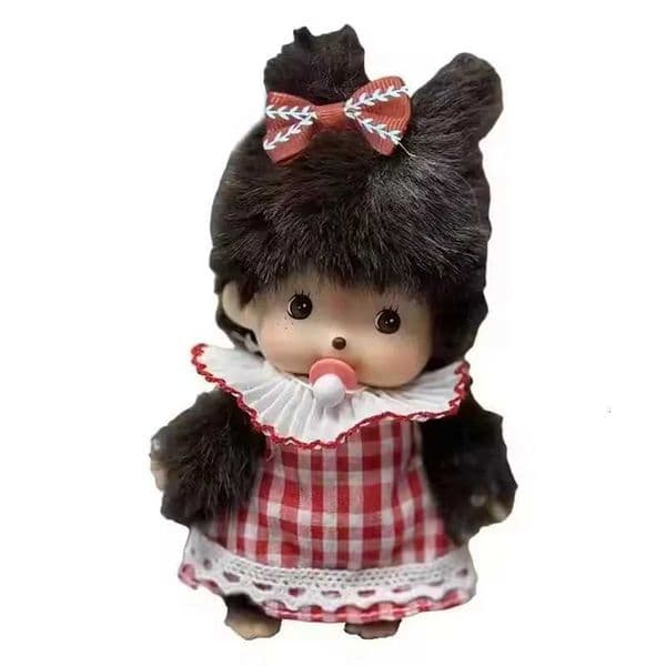 15cm Kids DIY Monkey Cute Kawaii Plush Doll Soft Super School Bag Pendant Keychain Stuffed Animal Movie Doll Birthday Gift W260316