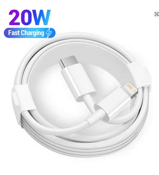 20W PD USB to Lighting USB C to Lighting Fast Charger Cable For Apple iPhone 14 13 12 11 Pro Max X XR Plus iPad Data Sync Line