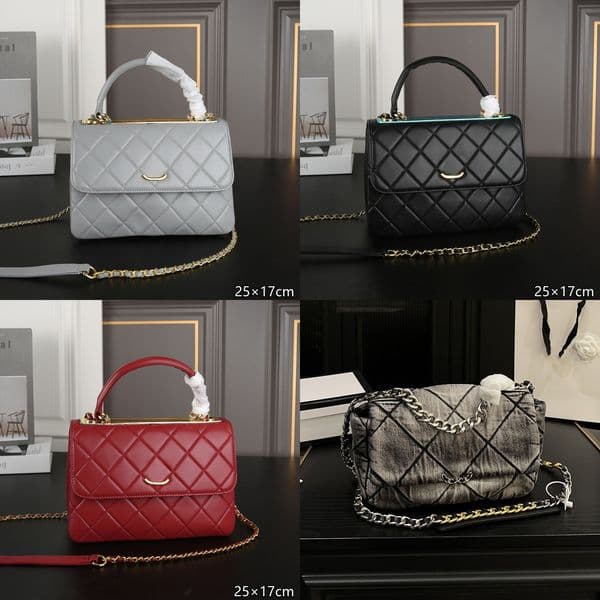 cc designer bag 21S Single Shoulder Mouth Cover Bag Ladies Designer Handbag Golden Metal Buckle Engraved Letter Dinner Bag Adjustable Shoulder Strap Crossbody Bag