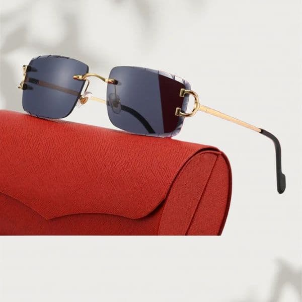 Mens Womens Sunglasses Women Sunglasses Luxury Designer Style Fashionable Gradient Sunglasses Outdoor activities Casual style Rimless Brand Men zh738