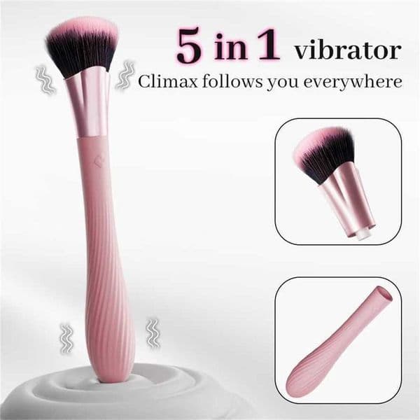 New Upgrade Makeup Vibrator Detachable Brush G-Spot Nipple Clitoral Stimulator Bullet Dildo Vibrators Sex Toys for Woman Hj89