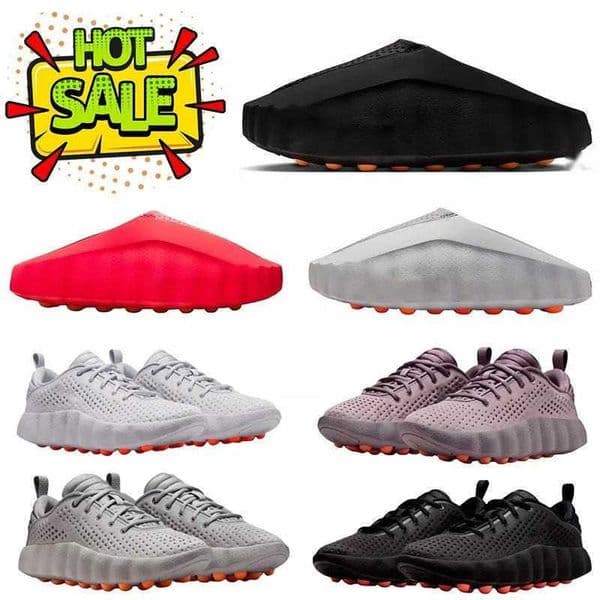 001 Mind Slides 002 Desginer Sneakers Slippers 2026 New Tech Comfortable Sandals Light Bone White Solar Red Smoke Grey Men Women Mind001 Summer Fashion Shoes 897