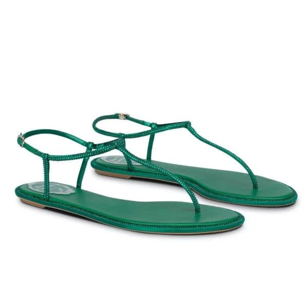 Perfectly Summer Evening Eliza Pearl Sandals Shoes Women Flat Strappy Flip Flops Lady Gladiator Sandalias With Box EU35-42