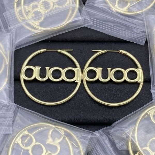 Designer Earrings Gold Earrings Luxury Jewelry Gifts for Women Brass Stud Earrings Wedding Party Designer Earrings High Quality