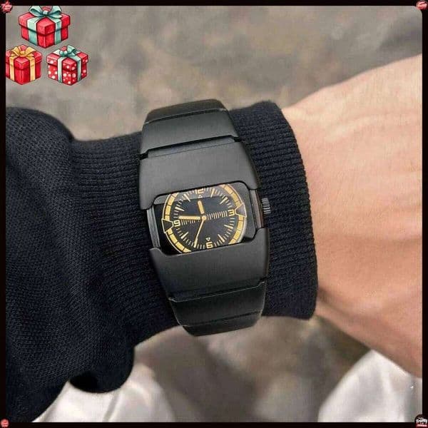 Y2K Vintage Armor Watch Men Waterproof Quartz Retro Ins Style High End Fashion Timepiece