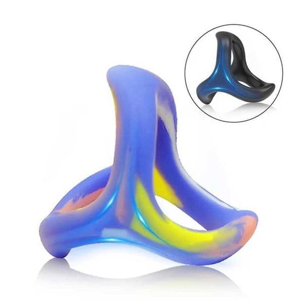 Soft Silicone Penis Cock Ring for Men Ejaculation Delay Chastity Cage Adult Goods Male Masturbation Shop Sex Toy Hj89