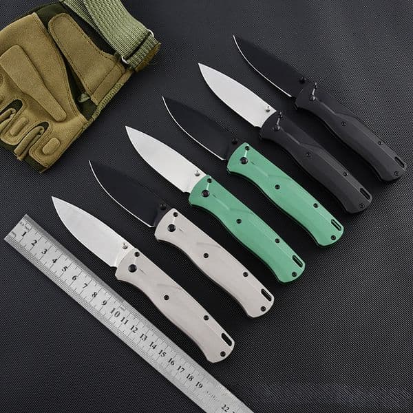 Mini BM 533 Bugout Folding Knife Outdoor S30V Blade Camping Fishing Hunting Safety Defense Portable Pocket Knives EDC Tool Gift