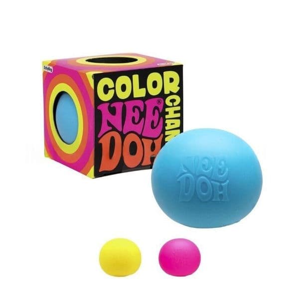 Change NeeDoh Sensory Stress Relief Ball Explosive Color Change Stress Relief Pinch Music Toy