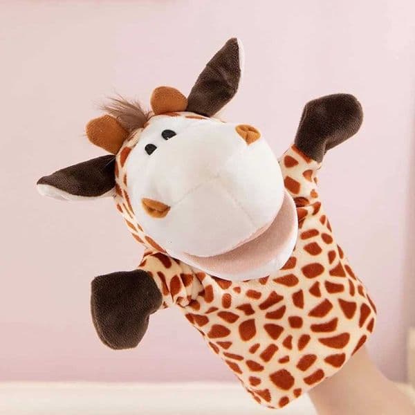 Game Stuffed Animal Hand Puppet Interactive Hand Finger Puppets Cute Monkey Hand Kindergarten Story PropsXJ260318