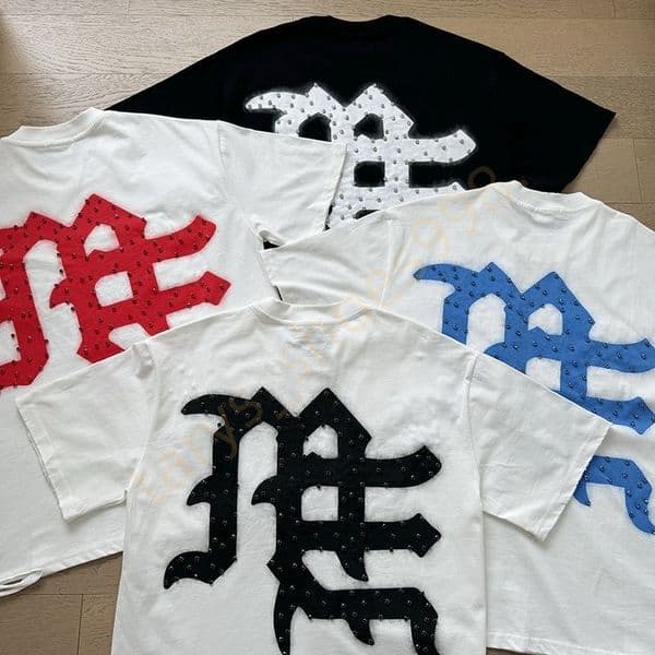 10A Designer mixed emotion T-shirt breathe mixed emotion tee cotton shorts clothes fashion high street hip-hop hoodie retro cartoon printed shorts sleeveds tee