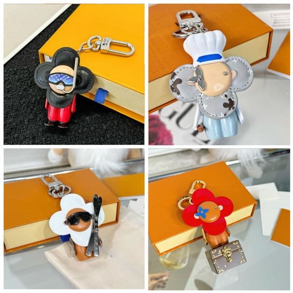 Keychain Charms Designer Keychains Car Charm Charm Cute Letter Doll Key Rings Luxury Bag Charm Keychains