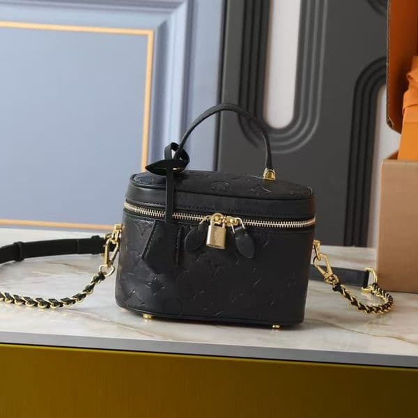 Designer Vanity Bag Women Leather Nice Mini Cosmetic Cases Totes toiletry Luxury Shoulder Bags Crossbody Handbag large makeup bag Top Quality Purses