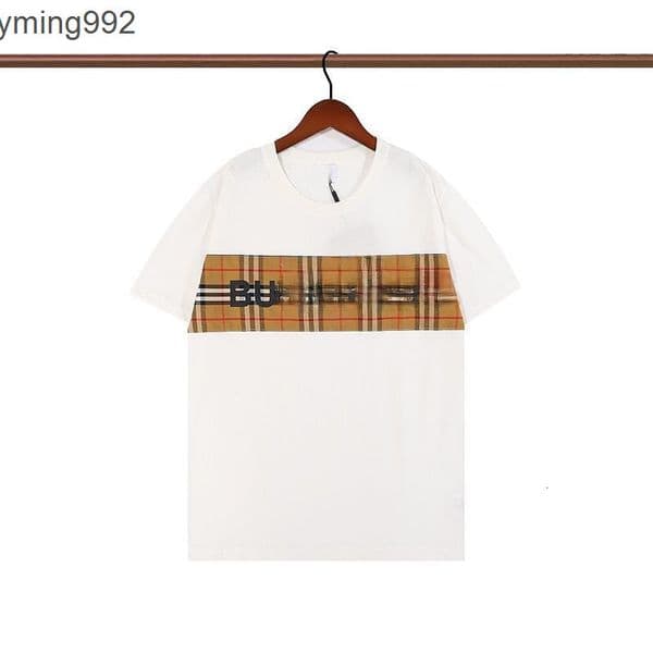 Mens Designer t Shirt for Men Womens Burberys Shirts Fashion Tshirt Letters Casual Short Sleeve Man Tee Woman Clothing Luxury Fashion Br burberrys2 Burberrys 14 0LFR