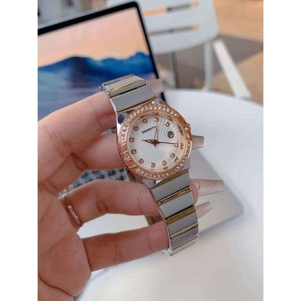 Luxury Waterproof Luminous Calendar Display Stainless Steel High Quality Quartz Women's Watch