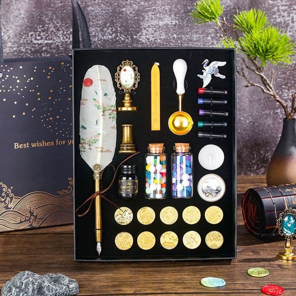 Bestseller New Set Wholesale Macaron Seal for Journals 520 Valentine's Day Gift Fire Wax Beads ddmytues
