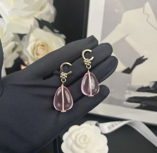Designer Earrings c Luxury Stud Pearls Diamonds Earring Fashion Women popularity party Jewelry Woman Wedding Gold CCity ghjkdf