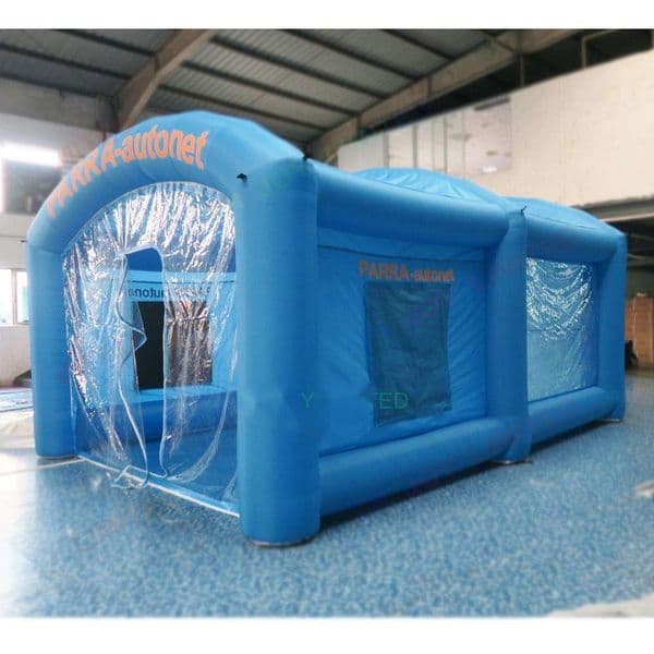 Ship Outdoor Activities Inflatable Spray Booth Car Parking Tent Bubble Garage For Sale