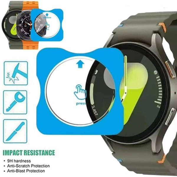 Tempered Glass Film Samsung Galaxy 7 44mm 40mm Ultra 47mm Screen Protector for Watch 6 4 Classic 43mm 46mm 5 pro 45mm