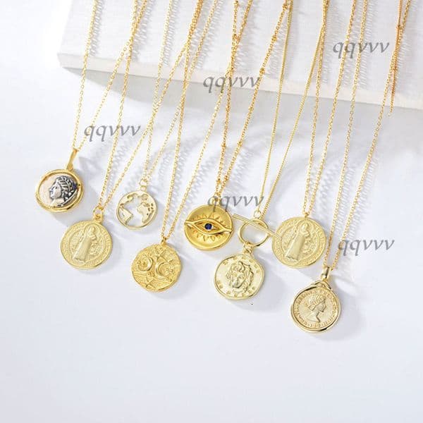 Custom Name 925 Sterling Silver 14k Gold Plated Gemstone Pearl Clover Heart Charm Long Moissanite Pendant Necklace Jewelry For Women