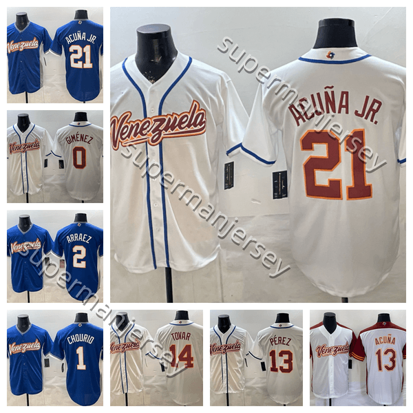 Venezuela 2026 World Baseball Classic Jersey WBC Jose Altuve Ronald Acuna Jr Miguel Cabrera Luis Arraez Willson Contreras Jackson Chourio s-4xl Andres Gimenez