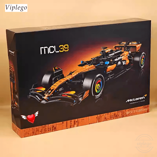 LEG0 Technic 42228 McLaren F1 MCL39 Set Building Blocks 1675pcs Standard bricks 61cm Supercar Model Boy Building Toy Holiday Gift