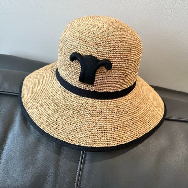 Spring Hat Hats Designers Women Woven Grass Wide Brim Fisherman Hat Chapeau Summer Breathable Sunscreen Large Brim Beach Vacation