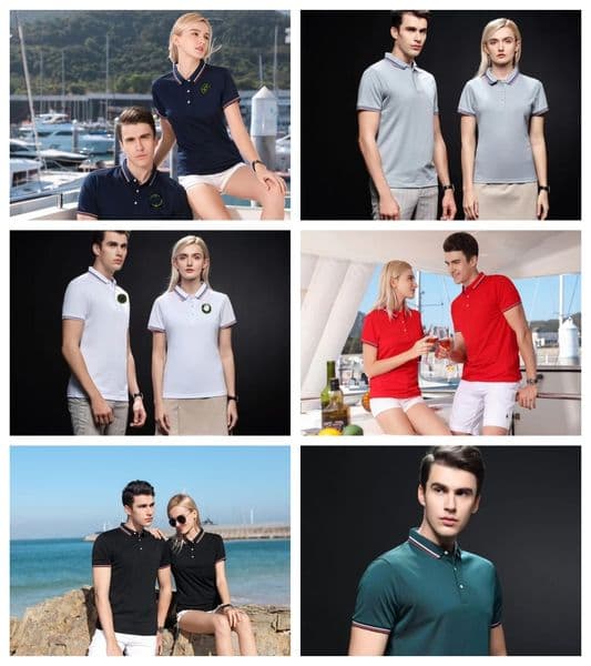 7colors Men's Adult Designer Polo Shirts Striped Quick-Dry Shirt Ice Silk Cool Tops with Chest Big Embroidered Compass Badge Baseball Tennis
