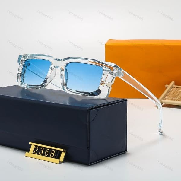 2026 Designer Sunglasses for woman man Unisex eyeglasses designer Polarizing glasses Fashion Frameless Rectangle Sunglass Radiation Protection