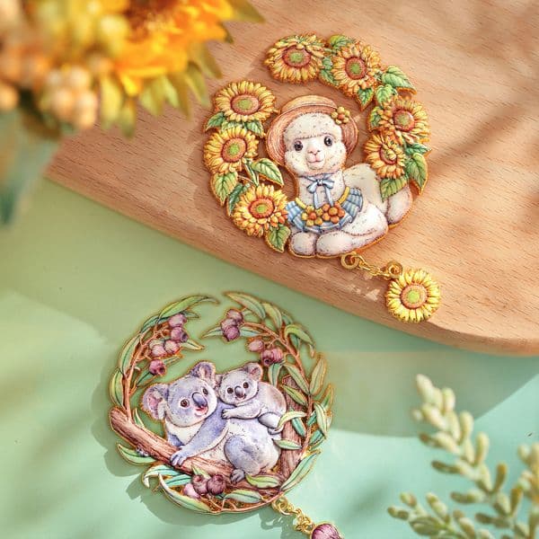 Bestseller design AR cute pet enamel personalized cultural and creative commemorative metal refrigerator magnets, magnetic bulk orders ddmytues