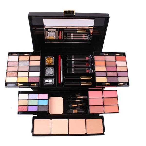 Bestseller MISS ROSE Set Box Professional Eyeshadow Lip Gloss Stick Foundation Blush Powder Makeup Kit Maquiagem Cosmetics Ddmyhappy