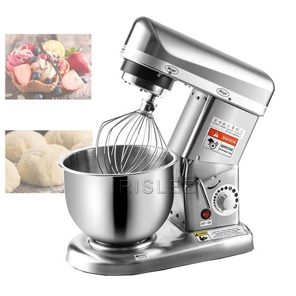 Automatic Dough Mixer 220V Commercial Flour Mixer Pasta Bread Dough Kneading Machine