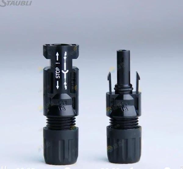 20 pairs STAUBLI SOLAR M4 CONNECTORS