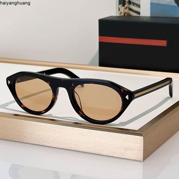 Sunglasses Designer Sunglasses Fashion Acetate Fiber Frame Oval Eyewear B15S Men Women Luxury Sunglasses Outdoor Goggles UV400 Sun Glasses