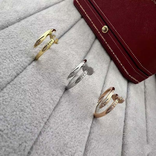 Designer For Women Ring Gold Sliver Dias Fashion Trendy Couple Rings Nice Holiday Love Gifts