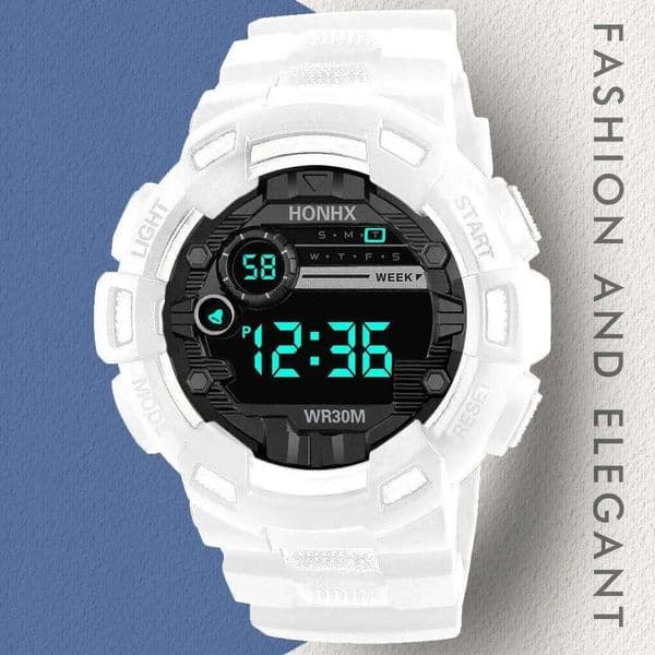Men's Luminous Military Clock Waterproof LED Digital Wathes Fitness Sports Watch for Man Kids Student
