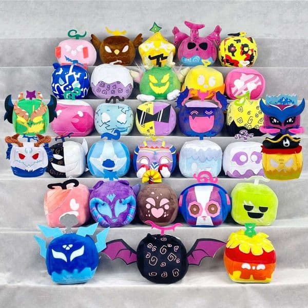 Bloxfruits Devil Fruit Box Anime Plush Toy In Stock Claw Machine Doll