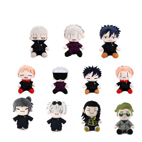 Plush Dolls Japanese anime spell back to fight plush doll big five knotweed Uhito Fukukuei boys cartoon doll