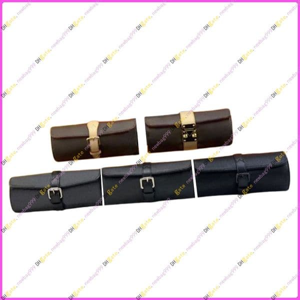 M47530 3 Watch Case Travel With Box Women Designer Luxurys Travel Accessories Bag Cosmetic Bag Toiletry Bag Brown Flower Letter Embossed Leather Canvas Damier Bag