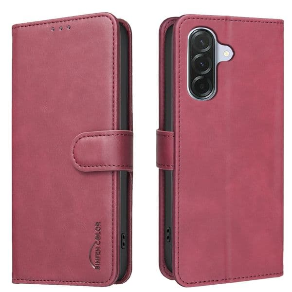 Phone Case For Samsung Galaxy A27 A37 A57 S26 S25 Edge FE A17 A07 A16 A06 A26 A56 A36 A55 Pro Ultra Plus 4G 5G RFID Blocking Wallet Leather Cover Magnetic Flip