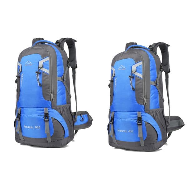 Cross border hiking bag, outdoor travel backpack, large capacity 40L60L cycling bag, travel luggage storage, hiking bag