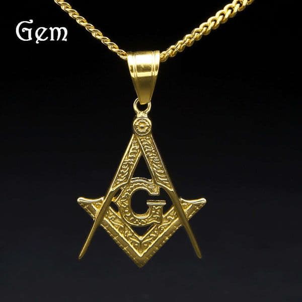 Ancient Cute Hip Hop New 925 Sterling Silver 18K Gold Pendant Fashion Punk Trendy Brand Men's Necklace Jewelry One Piece Dropshipping