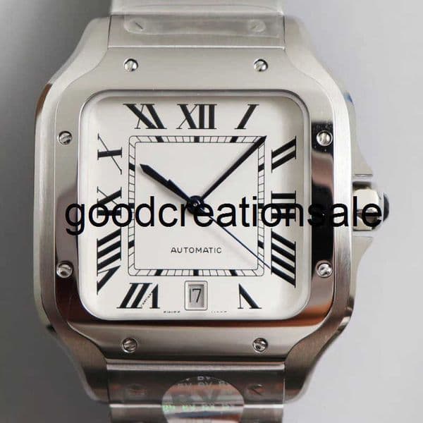 Premium Luxury Watch C Style Sandus Duman Roman Face Stainless Steel 3-Pin Square Watch Mechanical Quartz Unisex Watch