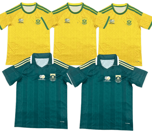 2026 World Cup South African soccer jerseys home yellow away 2027 Football Shirts 26 27 Sudafrica camisetas de futbol player version men ktis uniform