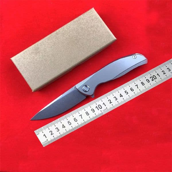Paodin Shigov Quantum Generation IV M390 Blade Titanium Alloy Carbon Fiber Handle