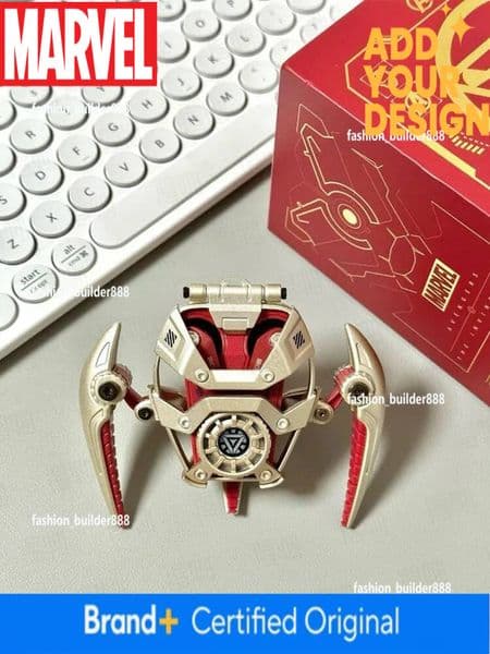 MARVEL Collaboration Bluetooth Headphones ANC Active Noice Cancellation Bluettoth Wireless Earphones Sports Gaming Gift Iron Man