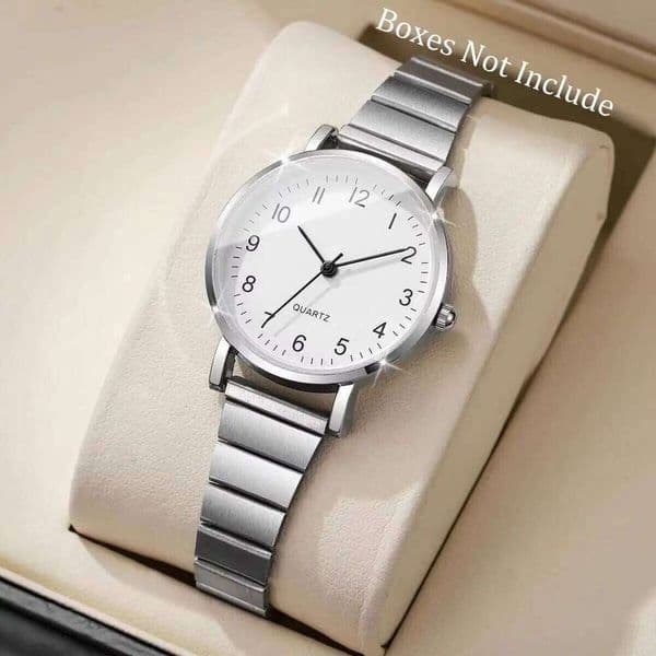 Fashion Women Watches Simple Arabic Dial Ladies Quartz Wristwatch Reloj Mujer Girls Clock GiftWithout Box
