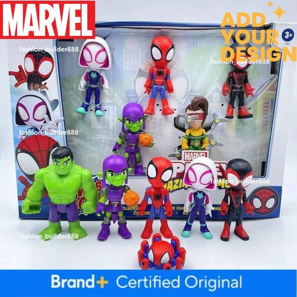 Marvel Spiderman Legends Many Styles Spidey And His Amazing Friends Action Doll Figure Figurine For Kid Gift